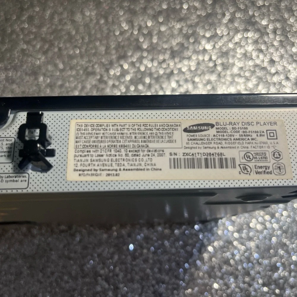 Samsung Blu-ray Player 1080p BD-F5100